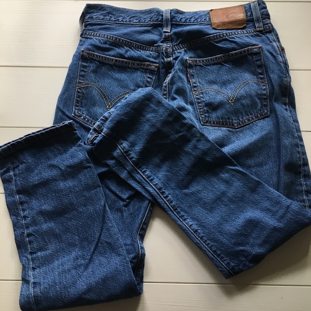 Mid Rise Levi's 501 Original Fit Jeans
